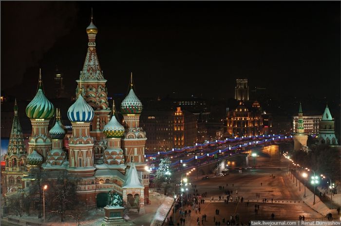 Фотографии современной Москвы 