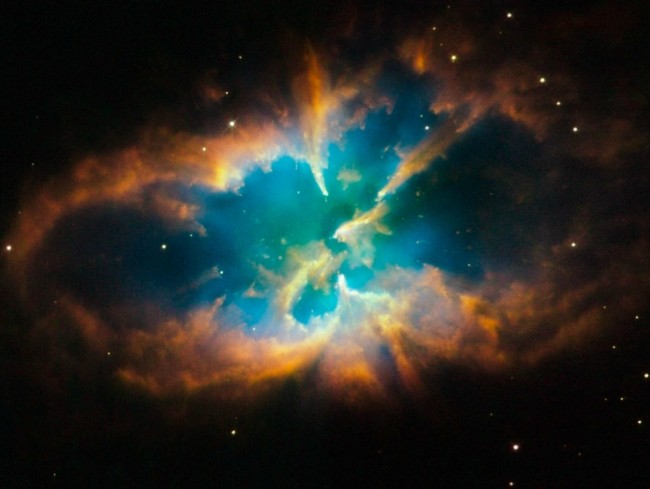 NGC 2818 — Планетарная туманность