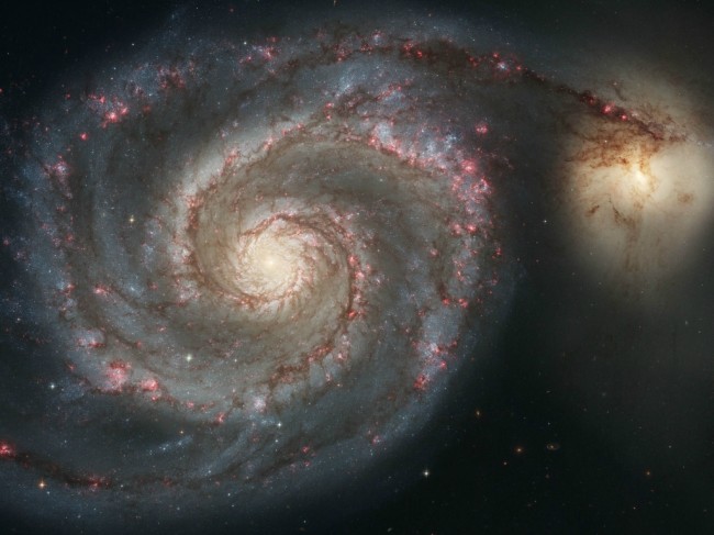 NGC 5194 — Галактика Водоворот с компаньоном