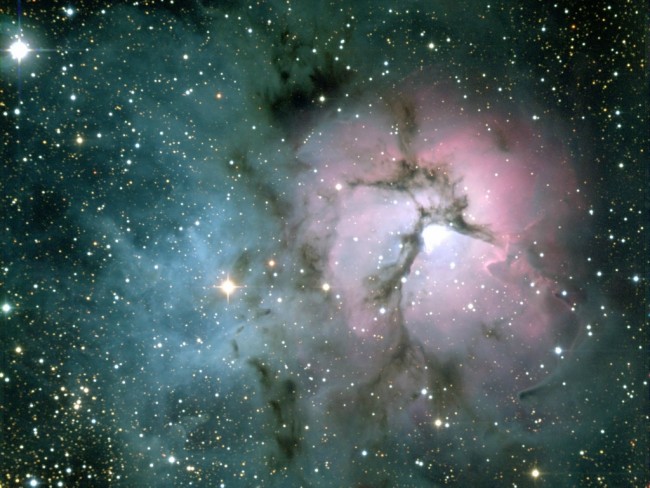 NGC 6514 — Трехраздельная туманность