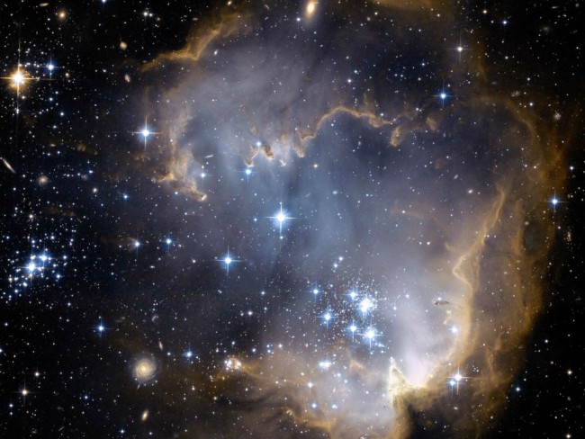 NGC 602 в Малом Магеллановом Облаке